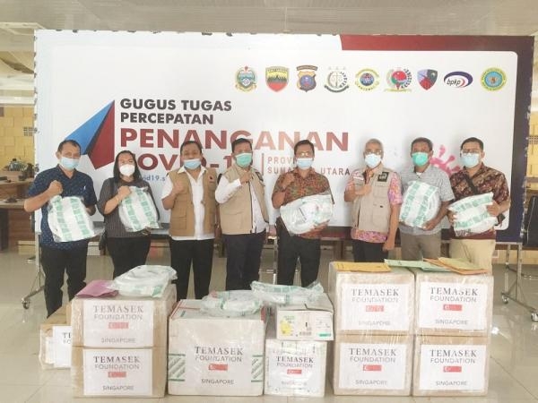 GTPP Covid-19 Sumut Salurkan Bantuan 12 Ventilator ke Rumah Sakit